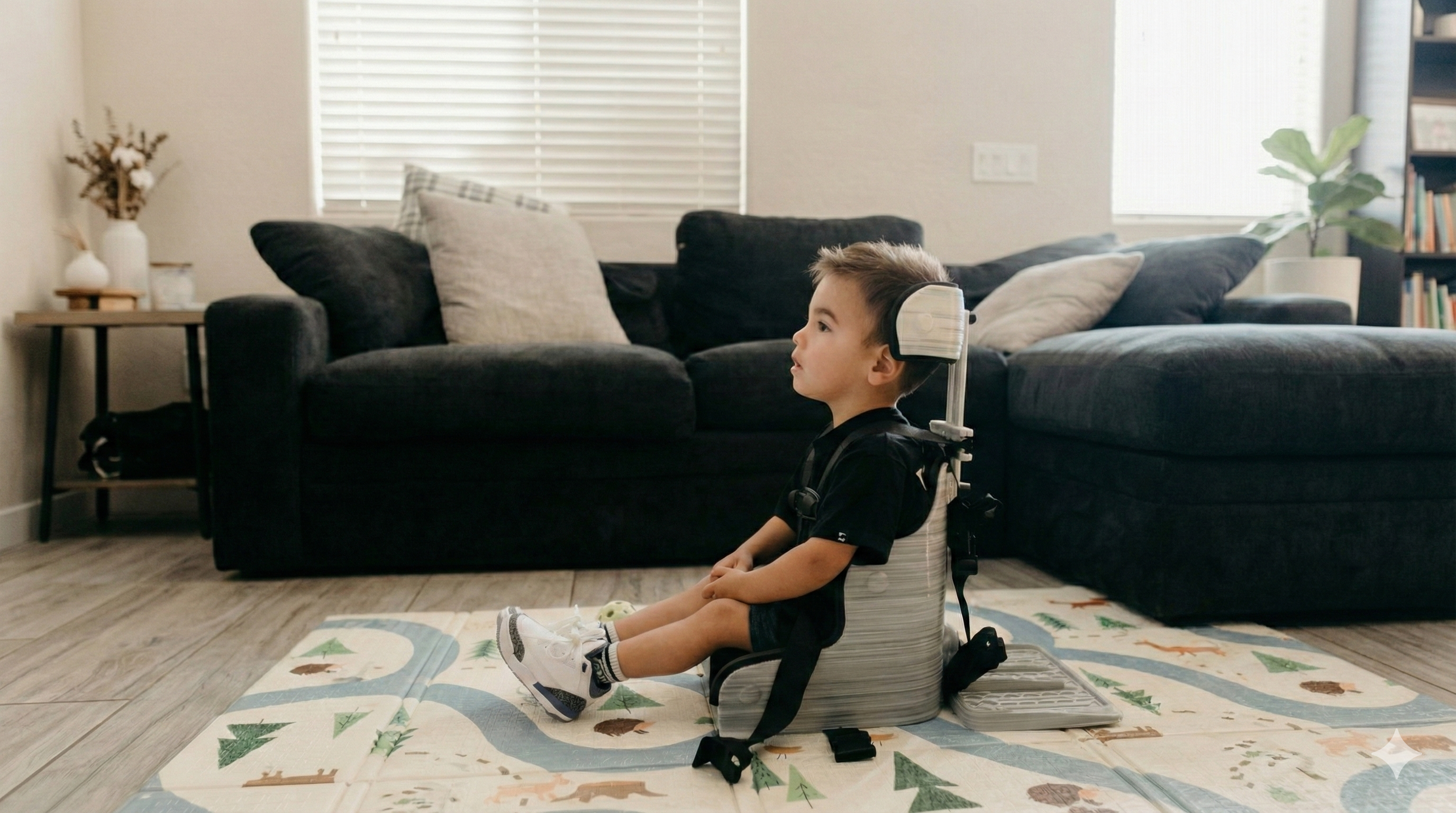 Shell Floor Base & Footrest